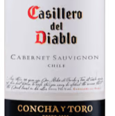 Casillero del Diablo Cabernet Sauvignon, um vinho tinto chileno, vinícola Conha Y Toro, Cabernet Sauvignon selecionadas, harmoniza com carnes.