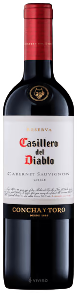 Casillero del Diablo Cabernet Sauvignon, 750ml