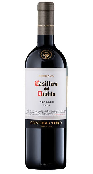 Casillero del Diablo Reserva Malbec – requinte de um vinho tinto chileno de altíssima qualidade, que encanta com sua cor intensa e sabores ricos e envolventes. Perfeito para harmonizar com carnes vermelhas e pratos robustos.